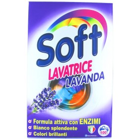 SOFT DETERSIVO BUCATO LAVATRICE IN POLVERE LAVANDA FUSTONE 100 E 5 LAVAGGI SOFT DETERSIVO BUCATO LAVATRICE IN POLVERE LAVANDA FUSTONE 100 E 5 LAVAGGI