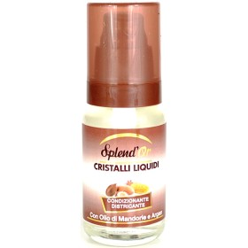 SPLENDOR CRISTALLI LIQUIDI CONDIZIONANTE DISTRICANTE OLIO DI MANDORLE E OLIO DI ARGAN 50 ML SPLENDOR CRISTALLI LIQUIDI CONDIZIONANTE DISTRICANTE OLIO DI MANDORLE E OLIO DI ARGAN 50 ML