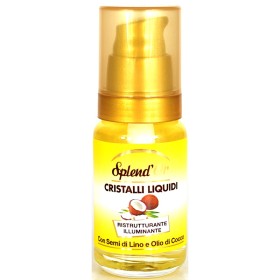 SPLENDOR CRISTALLI LIQUIDI RISTRUTTURANTE ILLUMINANTE SEMI DI LINO E OLIO DI COCCO 50 ML SPLENDOR CRISTALLI LIQUIDI RISTRUTTURANTE ILLUMINANTE SEMI DI