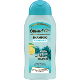SPLENDOR SHAMPOO PURIFICANTE ARGILLA NATURALE ED ESTRATTO DI LIMONE 300 ML SPLENDOR SHAMPOO PURIFICANTE ARGILLA NATURALE ED ESTRATTO DI LIMONE 300 ML