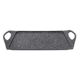 TOGNANA PIASTRA GRILL RETTANGOLARE IN ALLUMINIO SPHERA  CM. 35x28 TOGNANA PIASTRA GRILL RETTANGOLARE IN ALLUMINIO SPHERA  CM. 35x28