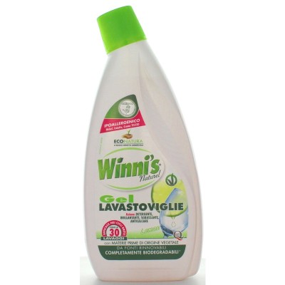 WINNIS DETERSIVO GEL LAVASTOVIGLIE 750 ML 30 LAVAGGI