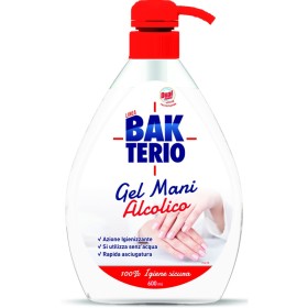 DUAL BAKTERIO BAKTERIO GEL MANI DETERGENTE ALCOLICO ML. 600 DUAL BAKTERIO BAKTERIO GEL MANI DETERGENTE ALCOLICO ML. 600