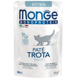 Monge Natural Superpremium Monoprotein Gatto Trota gr. 85 Monge Natural Superpremium Monoprotein Gatto Trota gr. 85