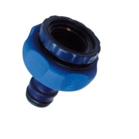 PRESA RUBINETTO 3/4 CON ADATTATORE 1/2 BLU TECH PRESA RUBINETTO 3/4 CON ADATTATORE 1/2 BLU TECH