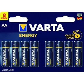 VARTA BATTERIE PILE ENERGY ALKALINE STILO 8 PEZZI AA VARTA BATTERIE PILE ENERGY ALKALINE STILO 8 PEZZI AA