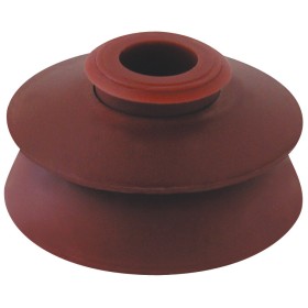 RONDELLA IN ACCIAIO ROSSO SIENACON EPDM AD OMBRELLO GUARNIZIONE EPDM OMBRELLO CON RONDELLA ACCIAIO ROSSO SIENA
