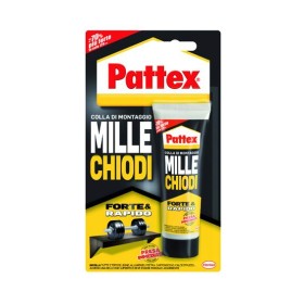 PATTEX ADESIVO MILLECHIODI COLLA FORTE E RAPIDO PRESA BIANCO GR. 100 PATTEX ADESIVO MILLECHIODI COLLA FORTE E RAPIDO PRESA BIANCO GR. 100