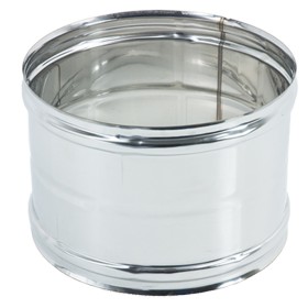 RACCORDO INOX PER TUBO CANNA FUMARIA F.F. DIAM. 250 RACCORDO INOX PER TUBO CANNA FUMARIA F.F. DIAM. 250