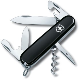 VICTORINOX SPARTAN COLTELLINO MULTIUSO SVIZZERO NERO 1.3603.3B1 in blister VICTORINOX SPARTAN COLTELLINO MULTIUSO SVIZZERO NERO 1.3603.3B1 in blister