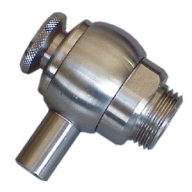 RUBINETTO INOX PER CONTENITORE 3/8 A VITE SALVAGOCCIA RUBINETTO INOX PER CONTENITORE 3/8 A VITE SALVAGOCCIA