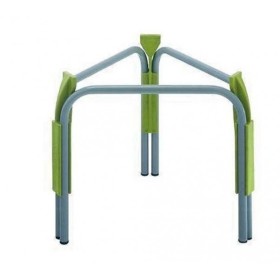 SUPPORTO PER CONTENITORE INOX LT. 400/500 CORDIVARI CM. 75,5 SUPPORTO PER CONTENITORE INOX LT. 400/500 CORDIVARI CM. 75,5