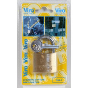 VIRO ART. 556.7 LUCCHETTO RETTANGOLARE MM. 60 VIRO ART. 556.7 LUCCHETTO RETTANGOLARE MM. 60