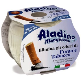 ALADINO CANDELA IN BICCHIERE MANGIAODORI FUMO E TABACCO ALADINO CANDELA IN BICCHIERE MANGIAODORI FUMO E TABACCO