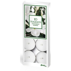 ALADINO LUMELLE TEALIGHT 4H FRAGRANZA GELSOMINO PZ. 10 ALADINO LUMELLE TEALIGHT 4H FRAGRANZA GELSOMINO PZ. 10