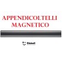 APPENDICOLTELLI MAGNETICO ALLUMINIO PROFESSIONALE BISBELL NERO mm. 500