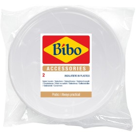 BIBO 2 INSALATIERE TRASPARENTI IN PLASTICA LT. 2,15 BIBO 2 INSALATIERE TRASPARENTI IN PLASTICA LT. 2,15