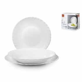 BORMIOLI SERVIZIO PIATTI DA TAVOLA PRIMA BIANCO PZ. 18 BORMIOLI SERVIZIO PIATTI DA TAVOLA PRIMA BIANCO PZ. 18