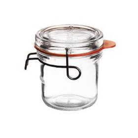 BORMIOLI LOCK EAT VASETTO IN VETRO FOOD JAR CL. 20 BORMIOLI LOCK EAT VASETTO IN VETRO FOOD JAR CL. 20