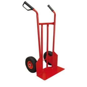 CARRELLO PORTACASSE CON 2 RUOTE PNEUMATICO MM. 3.00 MOD. HAND KG. 200 CARRELLO PORTACASSE CON 2 RUOTE PNEUMATICO MM. 3.00 MOD. HAND KG. 200