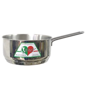 CASSERUOLA CON MANICO IN ACCIAIO INOX 18/10 MONTINI ITALY SENZA COPERCHIO FONDO AD INDUZIONE CM. 16x8h. CASSERUOLA CON MANICO IN ACCIAIO INOX 18/10 MONTINI ITALY SENZA COPERCHIO FONDO AD INDUZIONE CM. 16x8h.