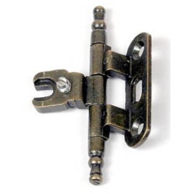 CERNIERA PER MOBILI ART. A0058 FINITURA BRONZO ANTICO PZ. 2 CERNIERA PER MOBILI ART. A0058 FINITURA BRONZO ANTICO PZ. 2
