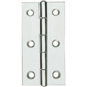 CERNIERE IN ACCIAIO INOX STRETTE 1-1/2 MM. 40x26 PZ. 2