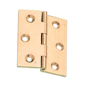 CERNIERE IN OTTONE FROFILATO 1/2 COLLO O.B. MM. 60X50 PZ. 2 CERNIERE IN OTTONE FROFILATO 1/2 COLLO O.B. MM. 60X50 PZ. 2