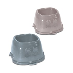 Ciotola in plastica Break 9 per cani e gatti cm. 19x19x11h. Ml. 700 Ciotola in plastica Break 9 per cani e gatti cm. 19x19x11h. Ml.