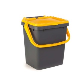 CONTENITORE PER LA DIFFERENZIATA ECOLOGICO COLORE GIALLO LT. 35 CONTENITORE PER LA DIFFERENZIATA ECOLOGICO COLORE GIALLO LT. 35