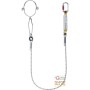 CORDINO ANTICADUTA CON ASSORBITORE D ENERGIA COMPLETO DI FUNE  PINZA  MOSCHETTONE  EX SAFE B2