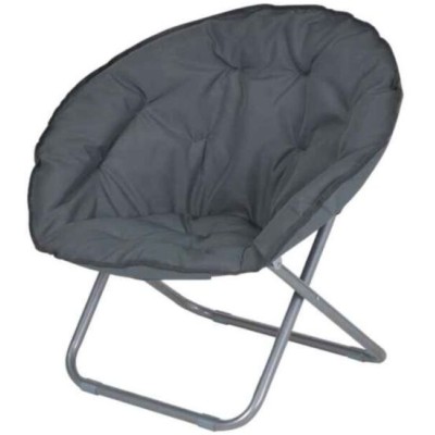 ENRICO COVERI POLTRONA RELAX IMBOTTITA MOON SOLID COVERI OXFORD GRIGIO