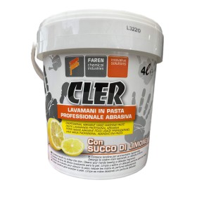 FAREN CLER PASTA LAVAMANI PROFESSIONALE CON ABRASIVO KG. 4 FAREN CLER PASTA LAVAMANI PROFESSIONALE CON ABRASIVO KG. 4