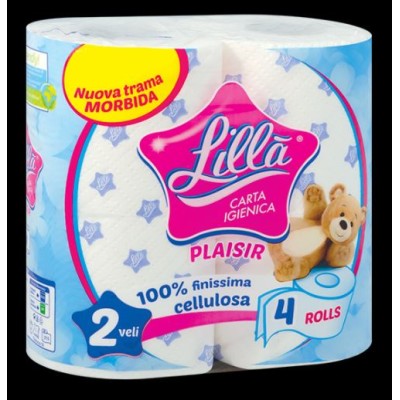 FOSCART LILLA’ PLAISIR carta igienica 2 VELI 4