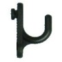 GANCIO PLASTICA PER PANNELLI FORATI FIG.6 CURVO PZ. 100