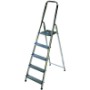 GIMI SCALA SUPER LEGGERA CASA ALLUMINIO EUROPIUMA 7 GRADINI