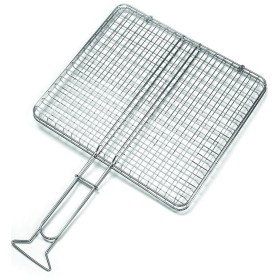 GRATICOLA IN ACCIAIO CROMATOSANDRIGARDEN CROMATE DOPPIE SENZA PIEDI 350x400 MM. GRATICOLA IN ACCIAIO CROMATOSANDRIGARDEN CROMATE DOPPIE SENZA PIEDI 350x400 MM.
