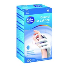 GUANTI LATTICE SKIN PROTEK MONOUSO pz. 100 GUANTI LATTICE SKIN PROTEK MONOUSO pz. 100