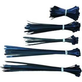 HU-FIRMA FASCETTE PER CABLAGGI  NYLON NERO PZ. 250 ASSORTITE HU-FIRMA FASCETTE PER CABLAGGI  NYLON NERO PZ. 250 ASSORTITE