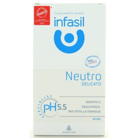 INFASIL DETERGENTE INTIMO NEUTRO DELICATO PH 5.5 200 ML. INFASIL DETERGENTE INTIMO NEUTRO DELICATO PH 5.5 200 ML.