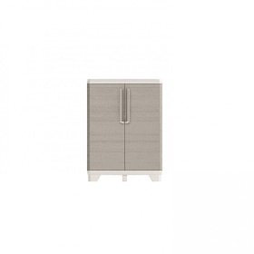 Keter Wood Grain Armadio Basso in Resina GT/WDG cm. 68x39x97 Keter Wood Grain Armadio Basso in Resina GT/WDG cm. 68x39x97