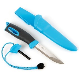 LIGHT MY FIRE COLTELLO SPORTIVO MANICO BLEU A LAMA FISSA LMF FK