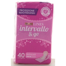 LINES INTERVALLO ULTRA RIPIEGATI 40 PZ. SALVASLIP LINES INTERVALLO ULTRA RIPIEGATI 40 PZ. SALVASLIP