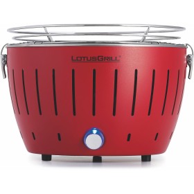 LOTUSGRILL LOTUS GRILL STANDARD BARBECUE DA TAVOLO PORTATILE PER ESTERNO CON CAVO USB ROSSO LOTUSGRILL LOTUS GRILL STANDARD BARBECUE DA TAVOLO PORTATILE
