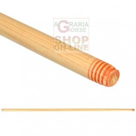 MANICO LEGNO EXTRA PER SCOPA CM.150 ATTACCO FILETTATO MANICO LEGNO EXTRA PER SCOPA CM.150 ATTACCO FILETTATO