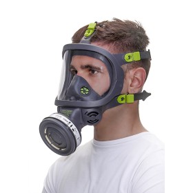 MASCHERA ANTIGAS FACCIALE BLS 3150 CON PROTEZIONE OCCHI SCHERMO POLICARBONATO TR82 MASCHERA ANTIGAS FACCIALE BLS 3150 CON PROTEZIONE OCCHI SCHERMO