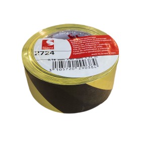 Nastro Segnaletico adesivo 2724 nero giallo mm. 50x33mt. SCAPA Nastro Segnaletico adesivo 2724 nero giallo mm. 50x33mt. SCAPA