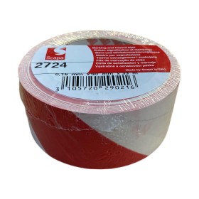 Nastro Segnaletico - 2724 Red/White 50MMx33M SCAPA Nastro Segnaletico - 2724 Red/White 50MMx33M SCAPA