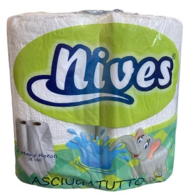 NIVES MAXI ASCIUGATUTTO 2 ROTOLI NIVES MAXI ASCIUGATUTTO 2 ROTOLI