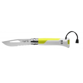 OPINEL COLTELLO IN ACCIAIO INOX VRI N. 8 OUTDOOR COLORE FLUO JAUNE CAMPEGGIO CAMPER OPINEL COLTELLO IN ACCIAIO INOX VRI N. 8 OUTDOOR COLORE FLUO